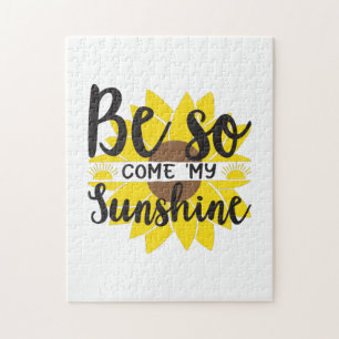 Puzzle Amant de tournesol   Soyez donc mon soleil