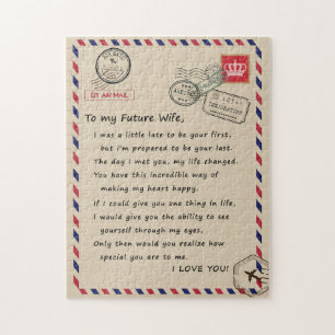Puzzle Amateurs de femmes   À Ma Future Femme Je T'Aime