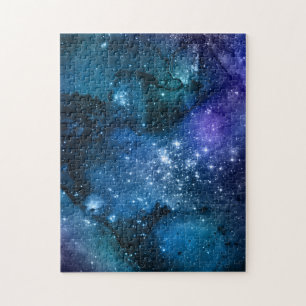 Puzzle Amateurs de galaxie Starry Space Blue Sky White Sp