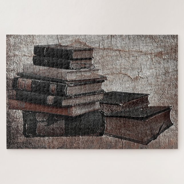Puzzle Amateurs de livres Vintages (Horizontal)