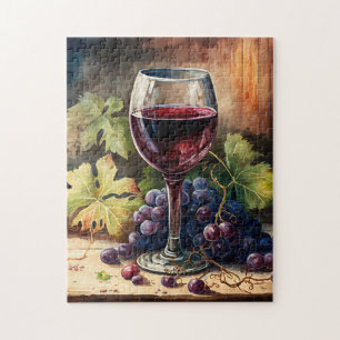 Puzzle Amateurs de vin cool