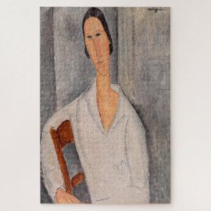 Puzzle Amedeo Modigliani - Madame Hanka Zborowska Leaning