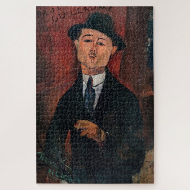 Puzzle Amedeo Modigliani - Paul Guillaume, Novo Pilota (Vertical)