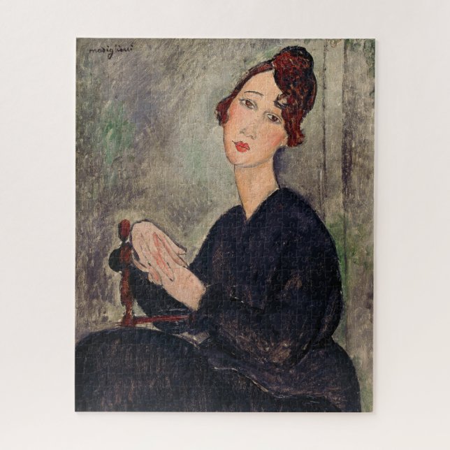 Puzzle Amedeo Modigliani - Portrait de Dedie Hayden (Vertical)