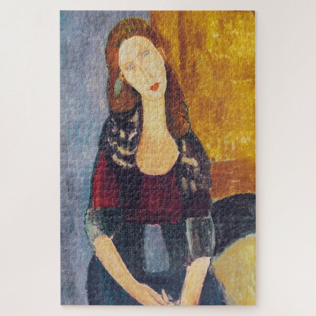 Puzzle Amedeo Modigliani - Portrait Jeanne Hebuterne #2 (Vertical)