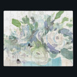 Puzzle Aménagement de printemps - Bouquet d'aquarelle<br><div class="desc">Spring Arrangement II de Samuel Dixon. Avec un bouquet de fleurs aquarelles dans une palette de couleurs très muettes.</div>