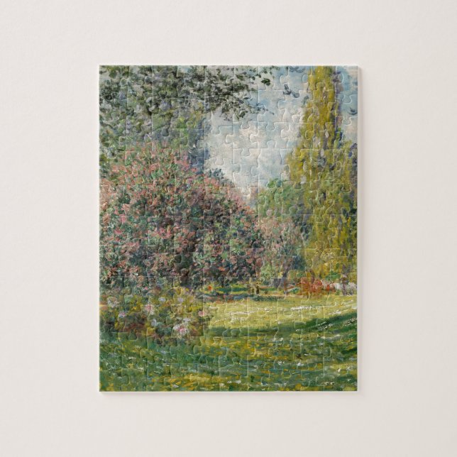 Puzzle Aménagez le Parc Monceau - Claude Monet en parc (Vertical)