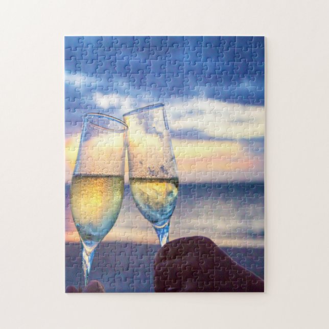 Puzzle America Samoa Sea Scene. (Vertical)