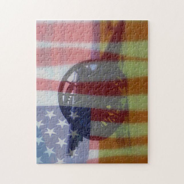 Puzzle américain de guerre civile (Vertical)