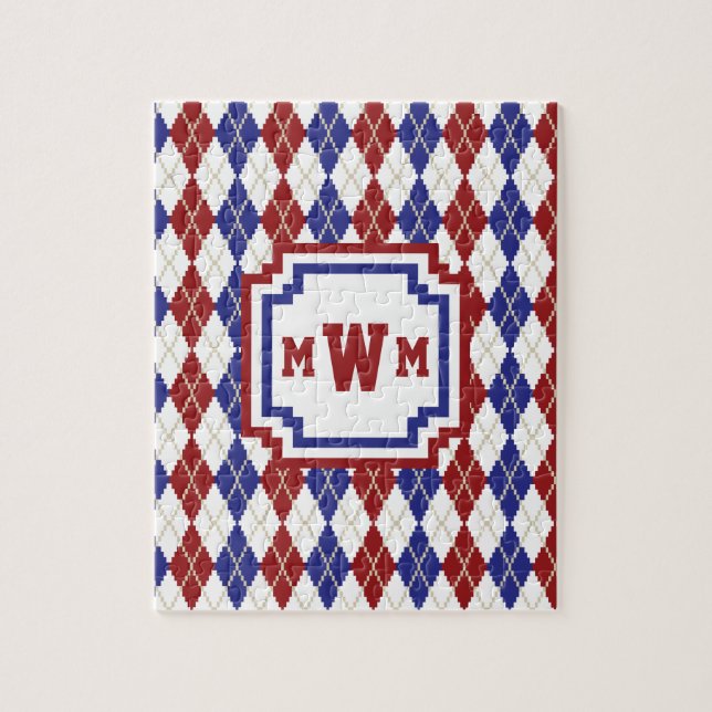 Puzzle Americana Argyle (Vertical)
