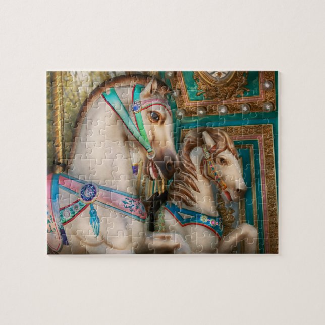 Puzzle Américana - Beautés de carrousel (Horizontal)