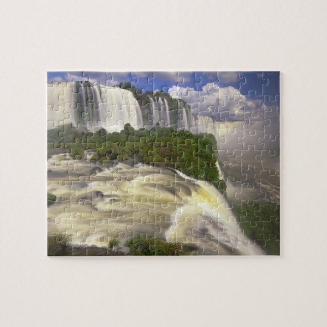 Puzzle Amérique du Sud, Brésil, Chutes d'Iguacu. Glorieux (Horizontal)
