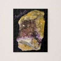 Améthyste Purple Mineral Rock Photographie de la n