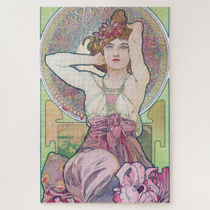 Puzzle Améthyste (Quatre Bijoux), Alphonse Mucha
