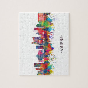 Puzzle Amiens France Skyline