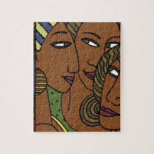 Puzzle Amies de soeur de femmes d'Afro-américain