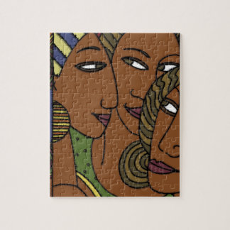 Puzzle Amies de soeur de femmes d'Afro-américain