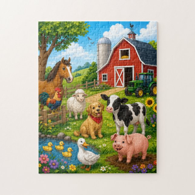 Puzzle Amis de la Ferme Heureuse (Vertical)