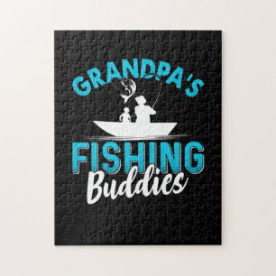Puzzle Amis de pêche de Fisher Grand-pa