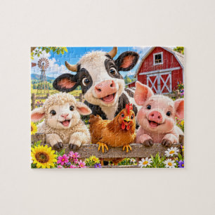 Puzzle Amis des animaux de la ferme