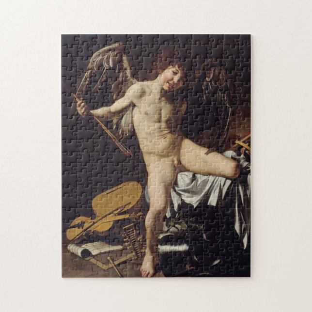 Puzzle "Amor Vincit Omnia" par Caravaggio (Vertical)
