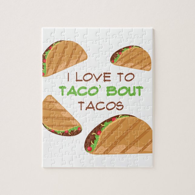Puzzle Amour au taco (Vertical)