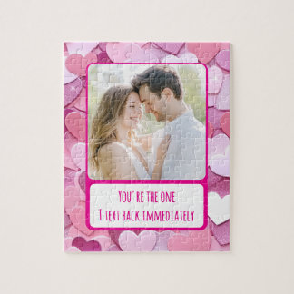 Puzzle Amour Coeur Confetti I Texte Retour