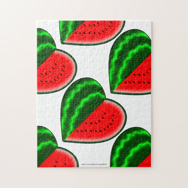 Puzzle Amour de pastèque (Vertical)
