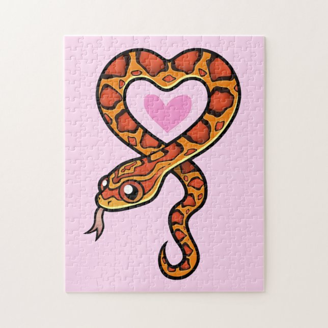 Puzzle Amour de serpent (Vertical)