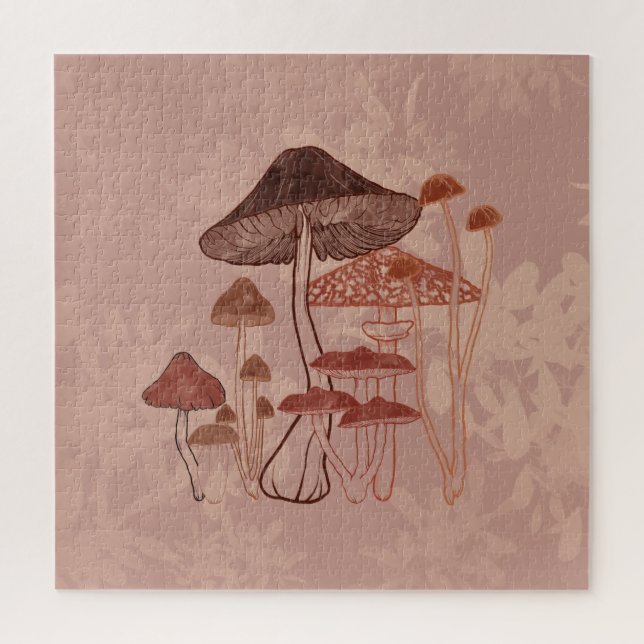 Puzzle Amour des champignons (Vertical)