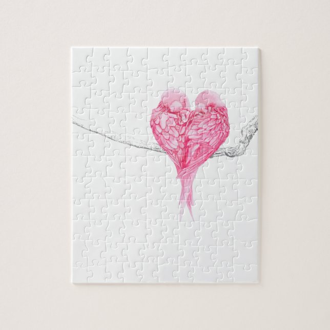 Puzzle Amour d'oiseaux (Vertical)