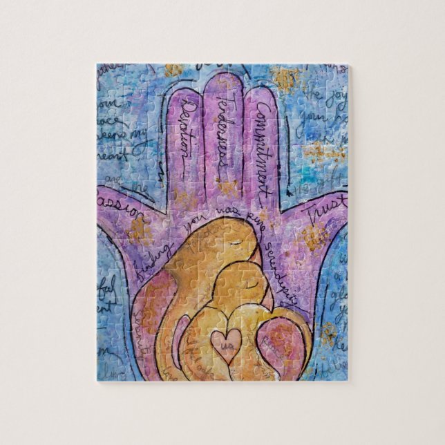 Puzzle Amour Hamsa (Vertical)