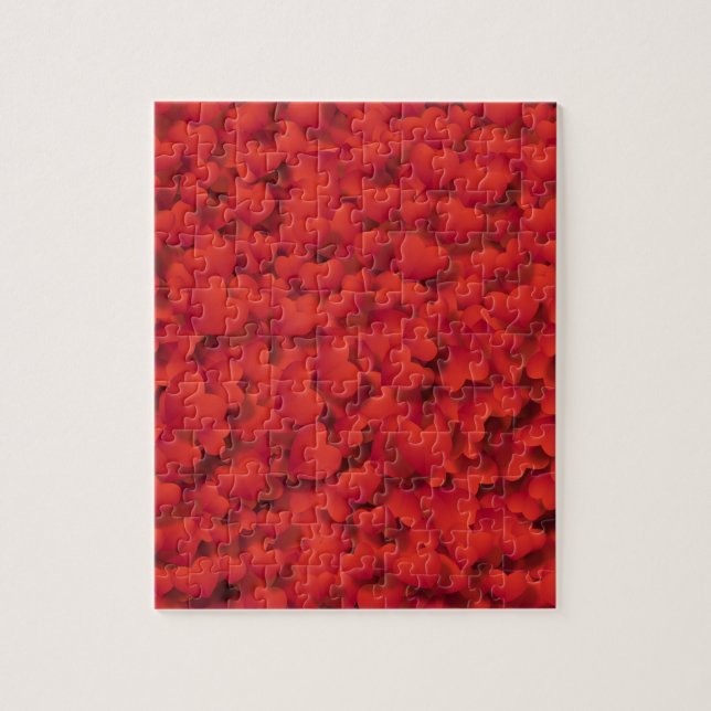 Puzzle Amour, Saint-Valentin, Jour, Coeur, Femmes, Rose,  (Vertical)