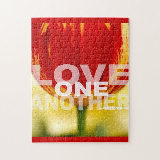 Puzzle Amour un des autres tulipes (Vertical)