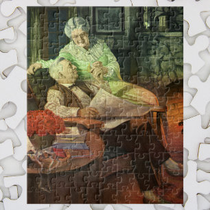 Puzzle Amour vintage et romance; Grands-parents romantiqu