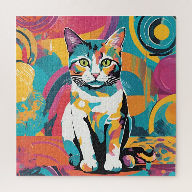 Puzzle Amoureux des chats (Vertical)