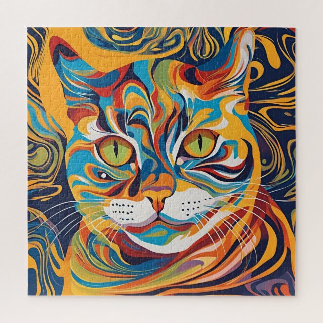 Puzzle Amoureux des chats (Vertical)