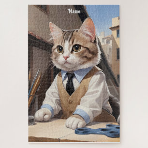 Puzzle Amoureux des chats de l'architecte de chat sophist