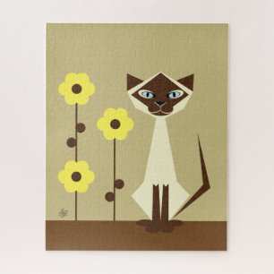 Puzzle Amoureux des chats siamois