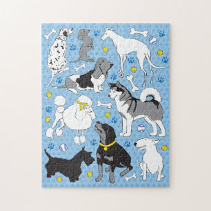 Puzzle Amoureux des chiens 11x14 pour les personne