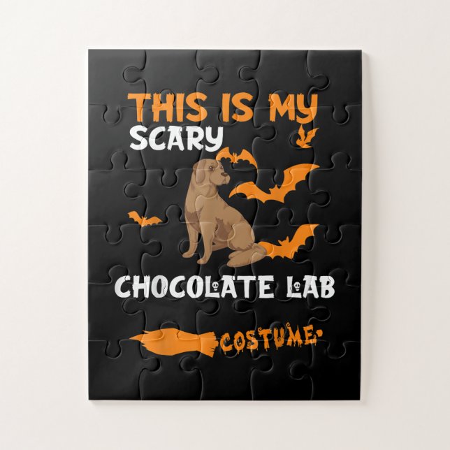 Puzzle Amoureux des chiens | C'Est Mon Costume De Laborat (Vertical)