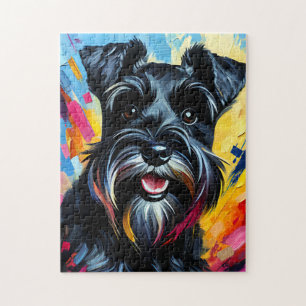 Puzzle Amoureux des chiens d'impression en acrylique pour