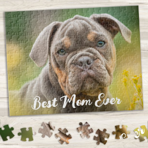 Puzzle Amoureux des chiens Simple Moderne Personnalisé Ph