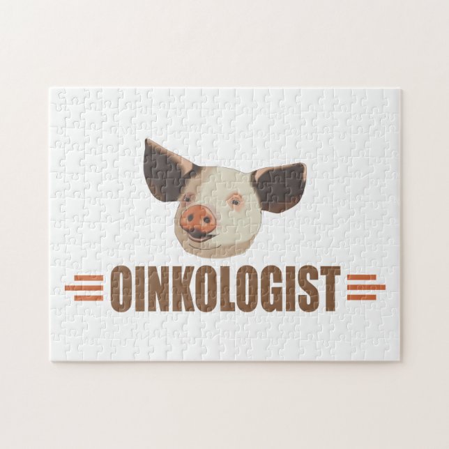 Puzzle Amoureux des cochons (Horizontal)
