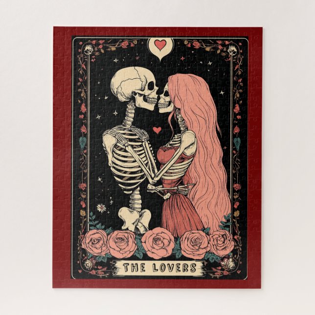 Puzzle Amoureux du squelette  (Vertical)