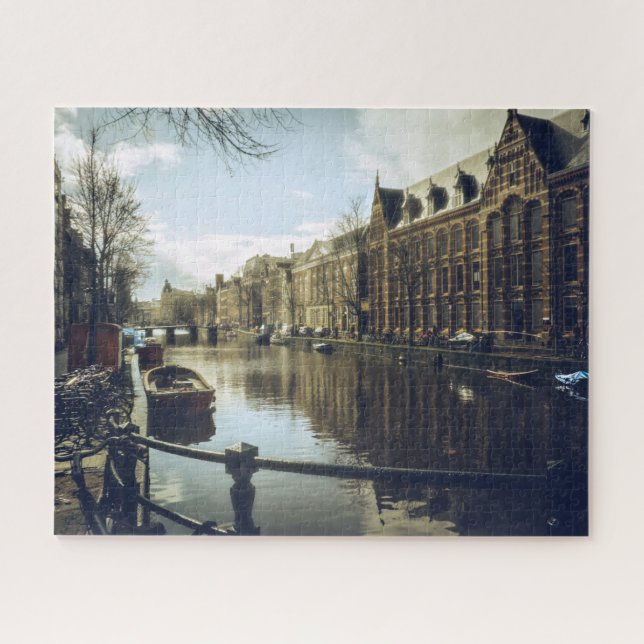 Puzzle Amsterdam Canal   (Horizontal)