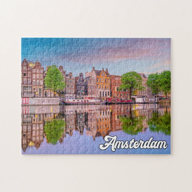 Puzzle Amsterdam, Pays-Bas (Horizontal)