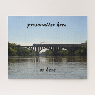 Puzzle Amtrack Train Crossing Rappahannock River