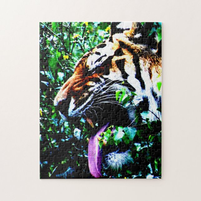 Puzzle Amur Tiger 11x14 jpcn jigsaw 252pc (Vertical)