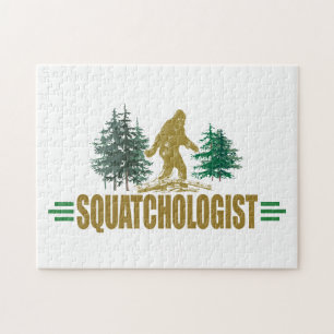 Puzzle Amusant coup de couteau, chasseur de sasquatch